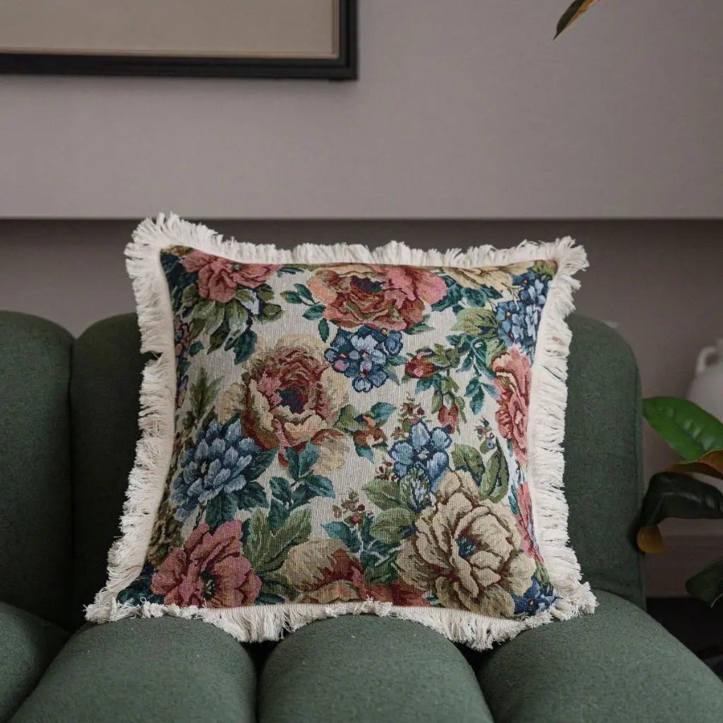 Fodera per Cuscino Jacquard Americana Noah