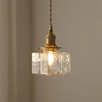Lampada a Sospensione in Vetro Moderno Retro Glarefusion