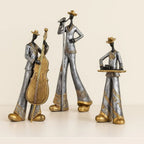 Sculture di Figurine Musicisti Jazz