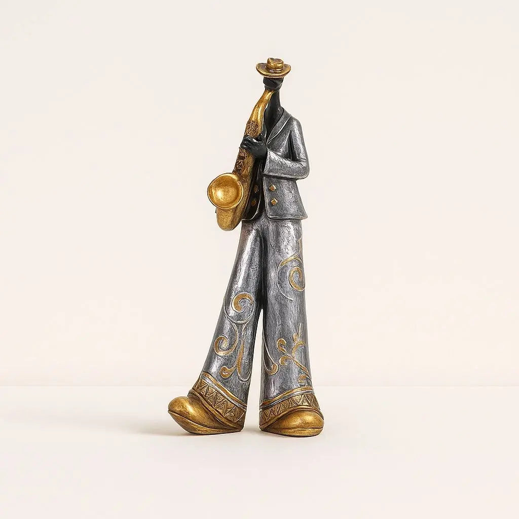Sculture di Figurine Musicisti Jazz