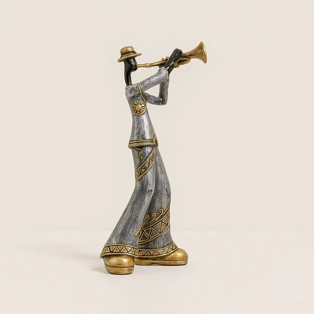 Sculture di Figurine Musicisti Jazz