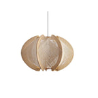 Lampada a sospensione Joaves – Legno e metallo – Naturale – Ø 40 cm – Design scandinavo