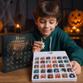 Calendario Avvento di Halloween – Mini Figure e Appendini Inquietanti