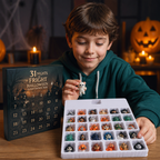 Calendario Avvento di Halloween – Mini Figure e Appendini Inquietanti
