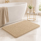 Tappetino da Bagno Assorbente in Chenille Kaelis