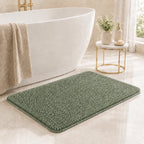 Tappetino da Bagno Assorbente in Chenille Kaelis