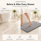 Tappetino da Bagno Assorbente in Chenille Kaelis