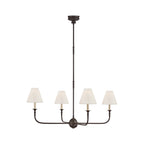 Lampadario Grande in Tessuto Industriale Vintage Arthaila