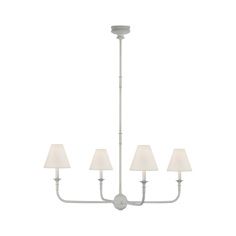 Lampadario Grande in Tessuto Industriale Vintage Arthaila