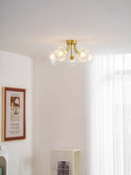 Lampada da soffitto in vetro Kalin Flower