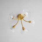 Lampada da soffitto in vetro Kalin Flower