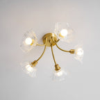 Lampada da soffitto in vetro Kalin Flower
