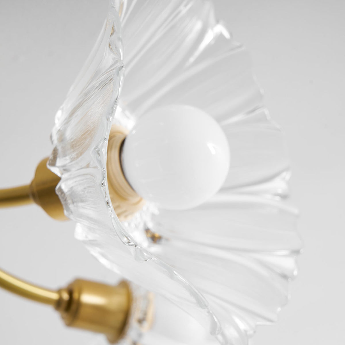 Lampada da soffitto in vetro Kalin Flower