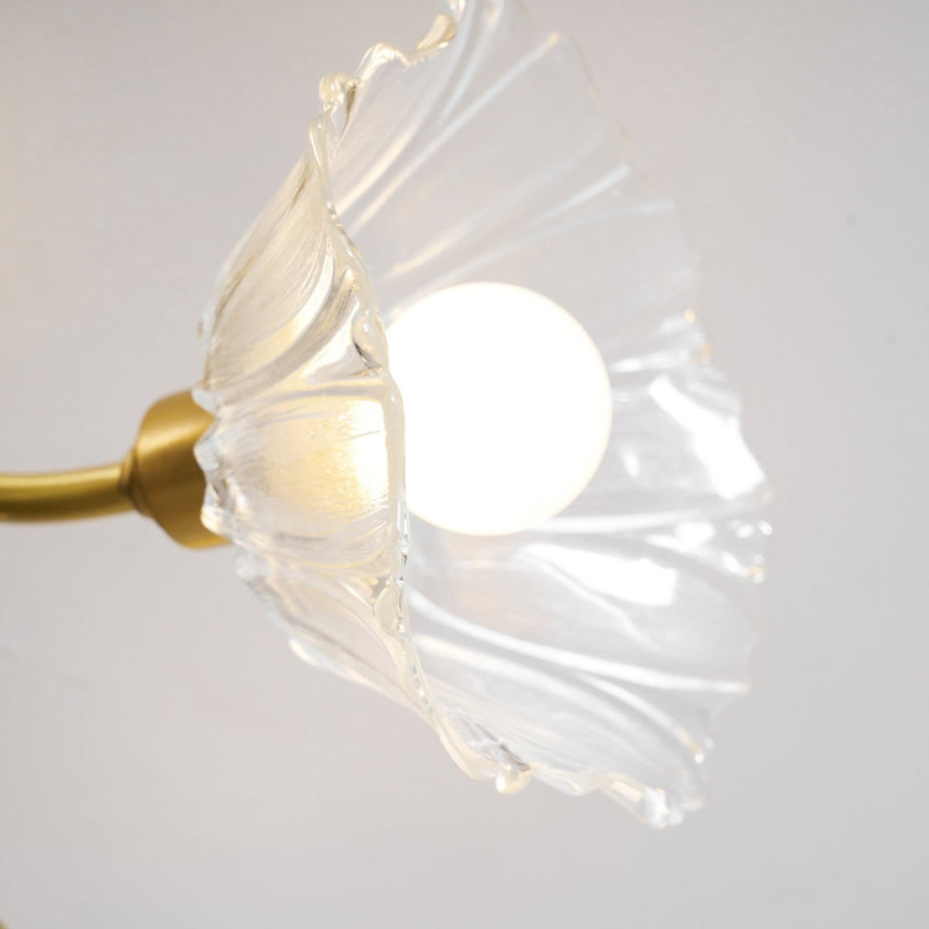 Lampada da soffitto in vetro Kalin Flower