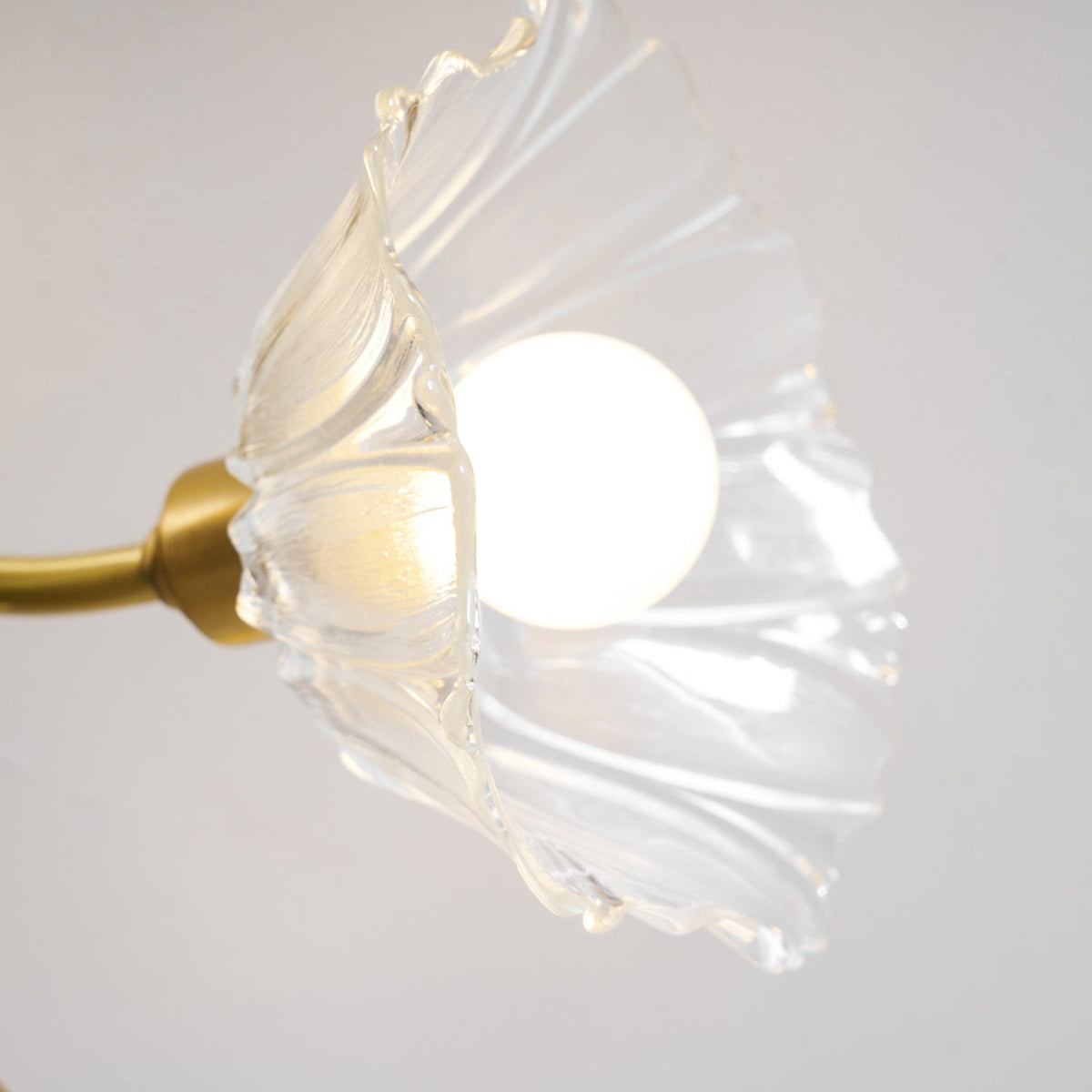 Lampada da soffitto in vetro Kalin Flower