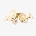 Lampada da soffitto in vetro Kalin Flower
