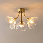 Lampada da soffitto in vetro Kalin Flower