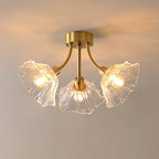 Lampada da soffitto in vetro Kalin Flower