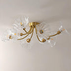 Lampada da soffitto in vetro Kalin Flower