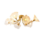 Lampada da soffitto in vetro Kalin Flower