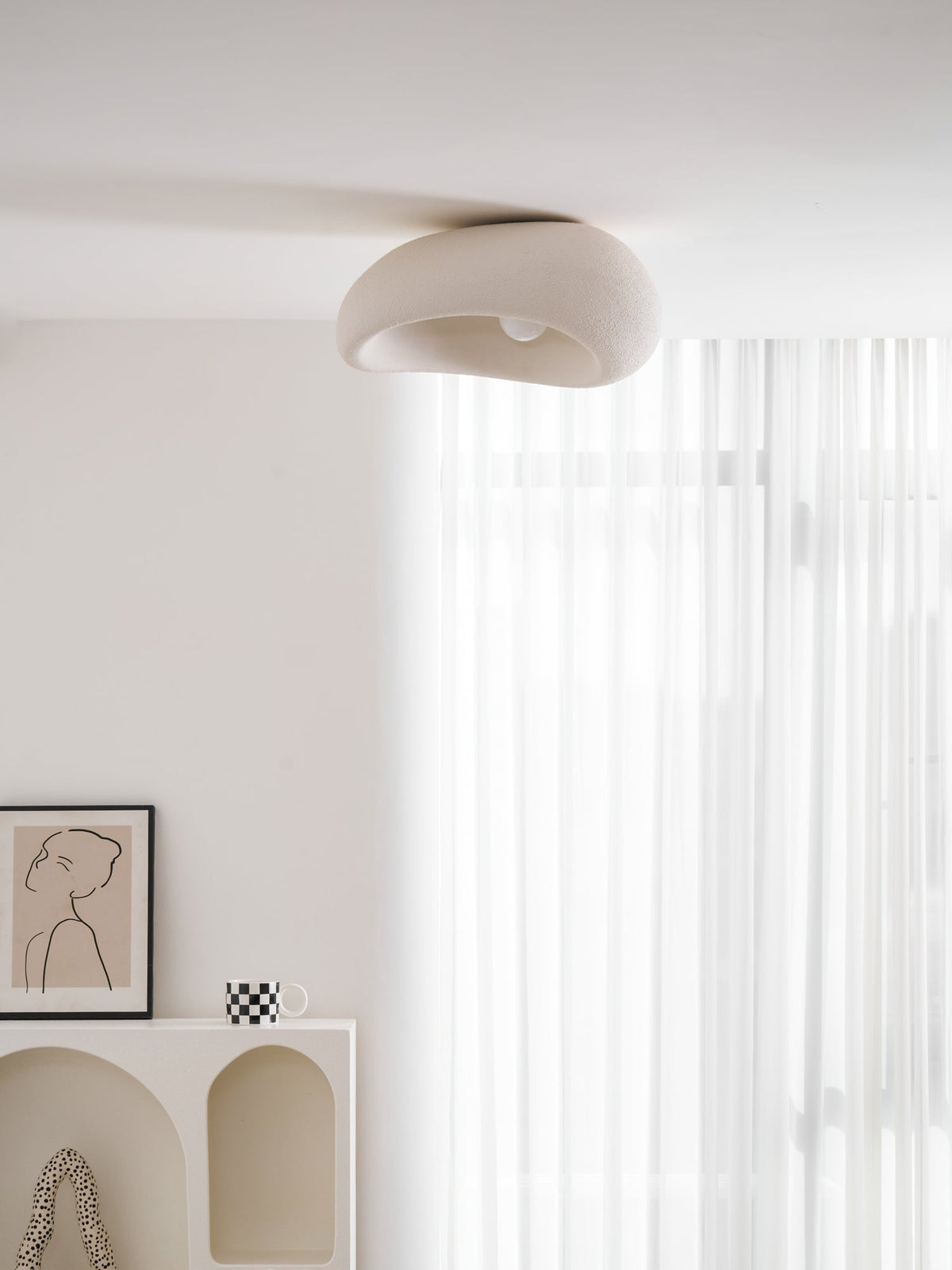Lampada da soffitto Celestia Cloud