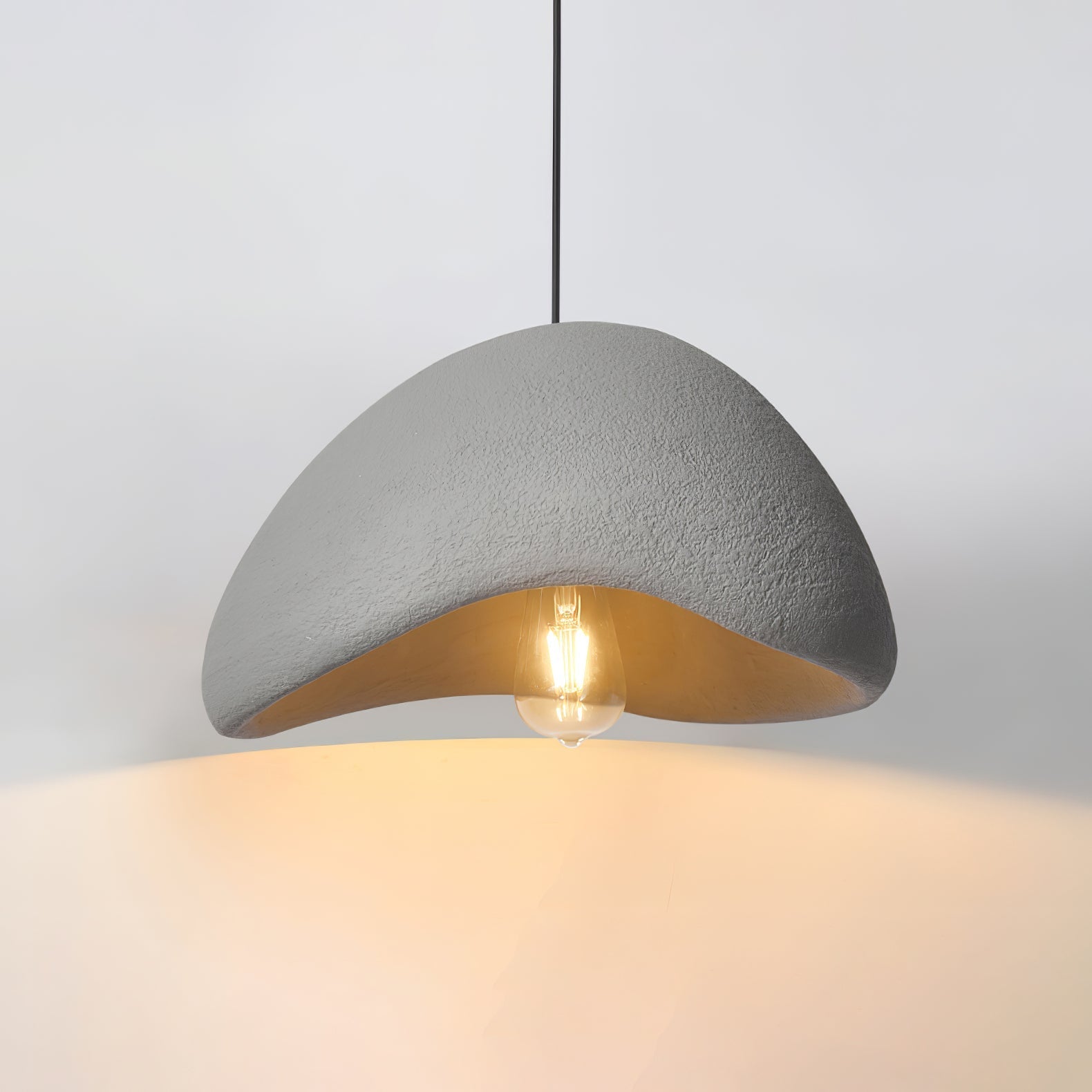 Lampada a sospensione Wabi-Sabi Cocoon, Stile A