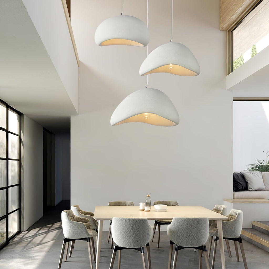 Lampada a sospensione Wabi-Sabi Cocoon, Stile A