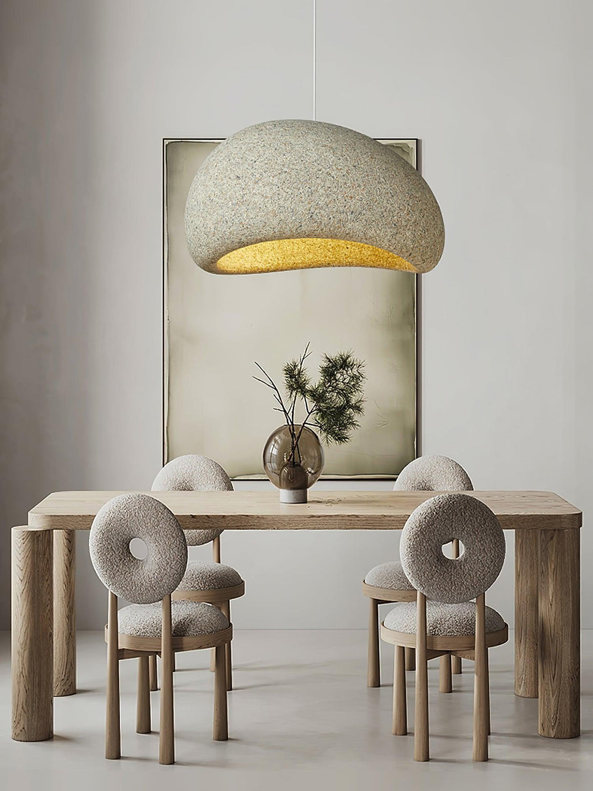 Lampada a sospensione Tsukiyo Wabi-Sabi Cloud