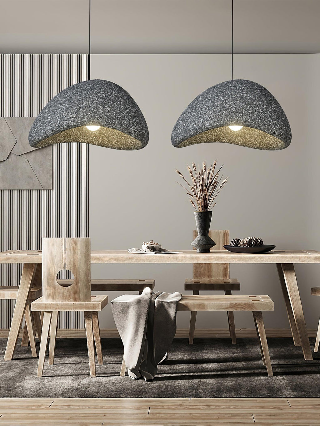 Lampada a sospensione Tsukiyo Wabi-Sabi Cloud