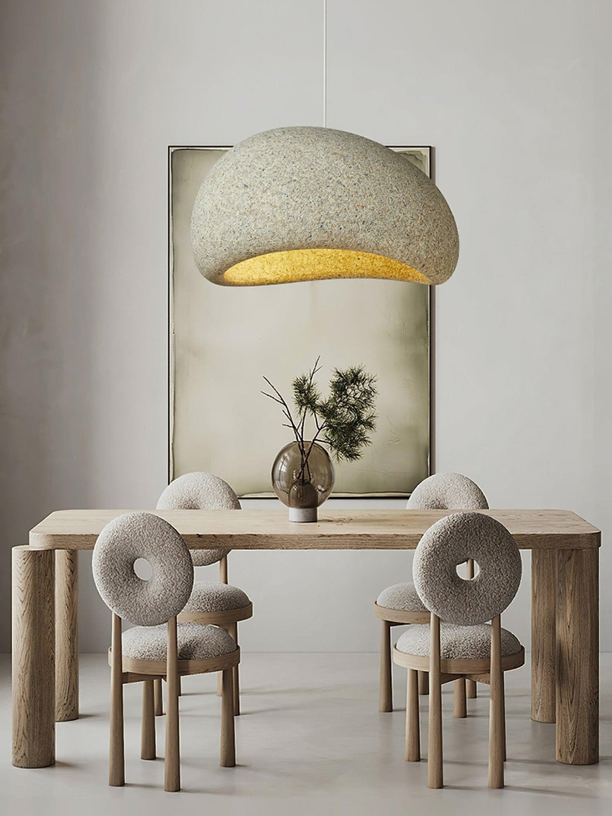 Lampada a sospensione Tsukiyo Wabi-Sabi Cloud