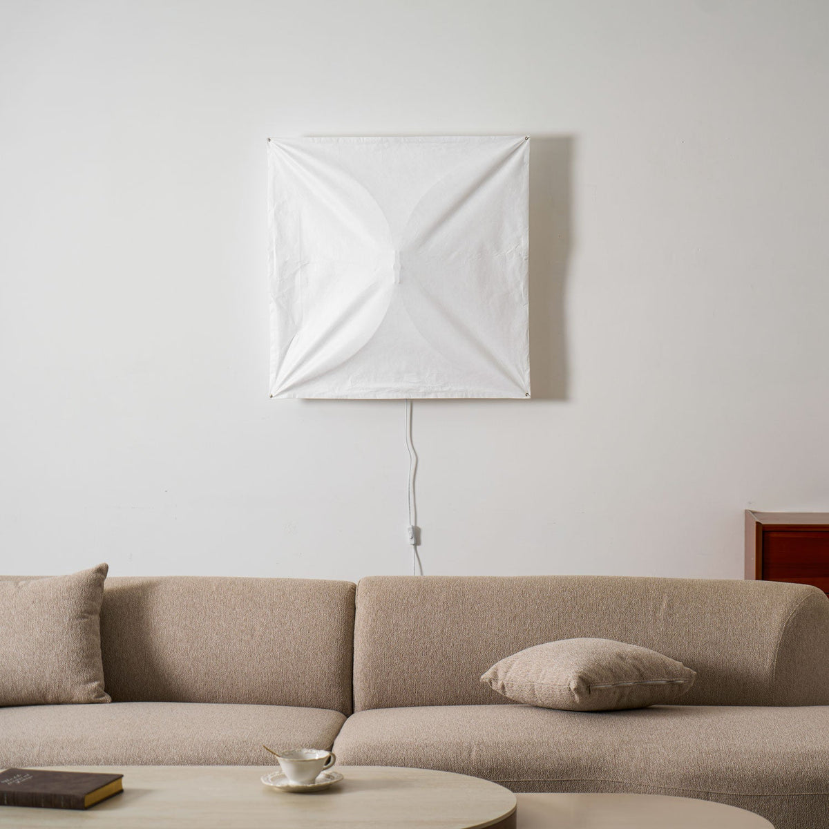 Lampada da Parete Plug-in in Carta DuPont