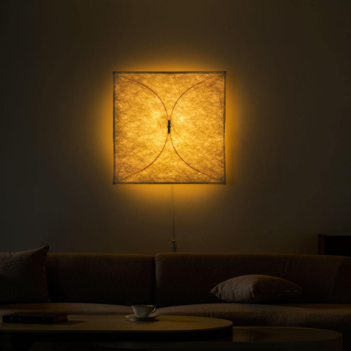 Lampada da Parete Plug-in in Carta DuPont