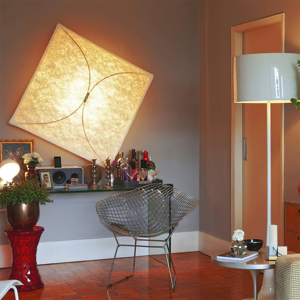 Lampada da Parete Plug-in in Carta DuPont