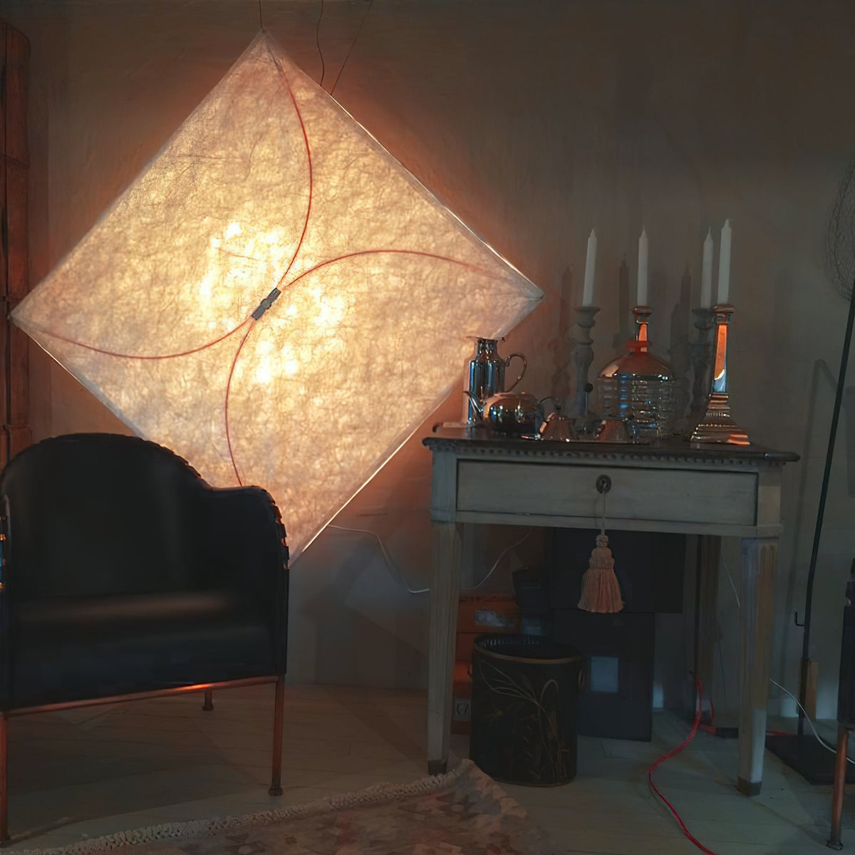 Lampada da Parete Plug-in in Carta DuPont