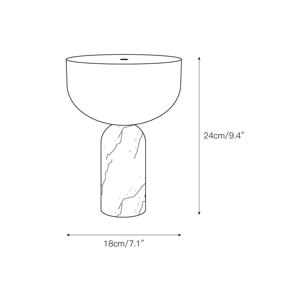 Lampada da Tavolo Kizu (batteria integrata)