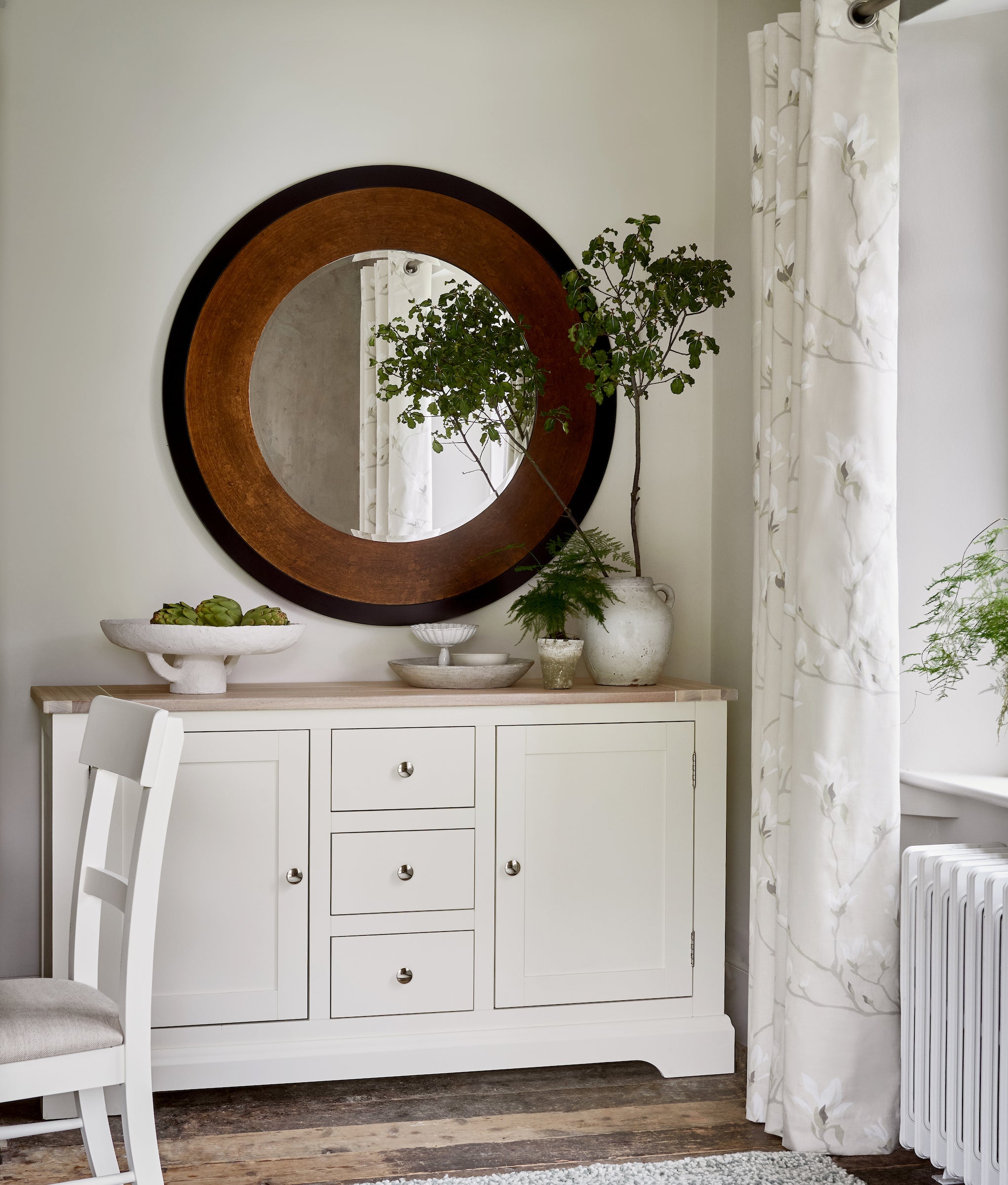 Specchio Rotondo Laura Ashley Cara 110cm