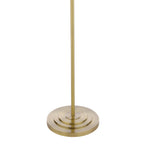 Lampada da terra Laura Ashley Marlowe Ottone Antico Con Paralume