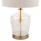 Lampada da Tavolo Touch Laura Ashley Ockley Ottone Antico con Paralume