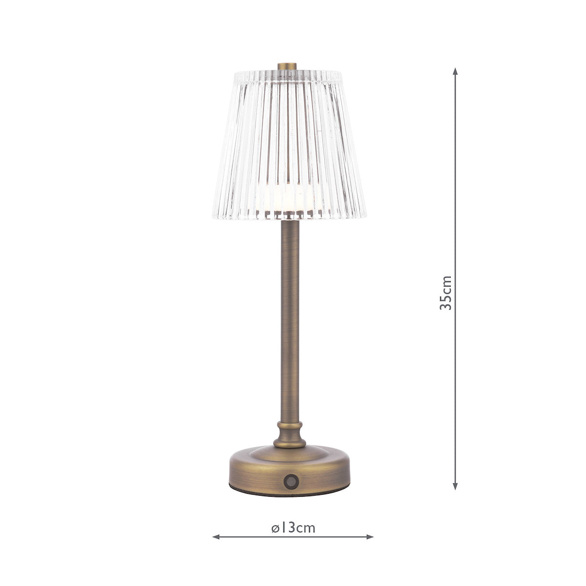 Lampada da Tavolo Touch Ricaricabile LED Laura Ashley Callaghan