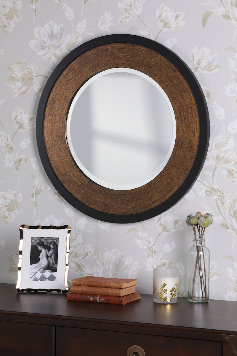 Specchio Laura Ashley Cara Bronzo Mottled 60cm