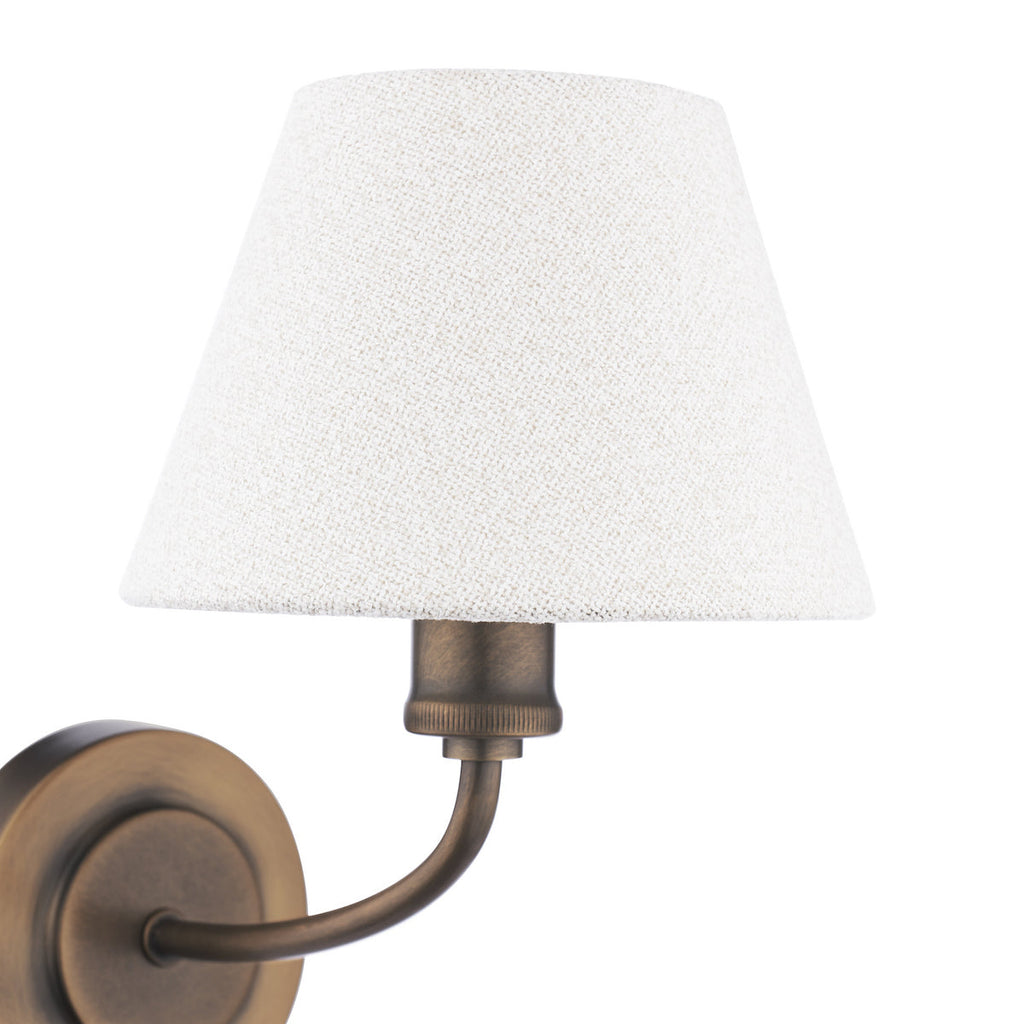 Applique Laura Ashley Denston in Bronzo Antico con Paralume