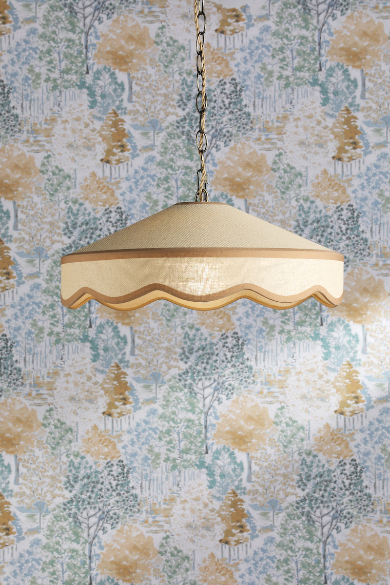 Lampadario in Legno Laura Ashley Buckenham