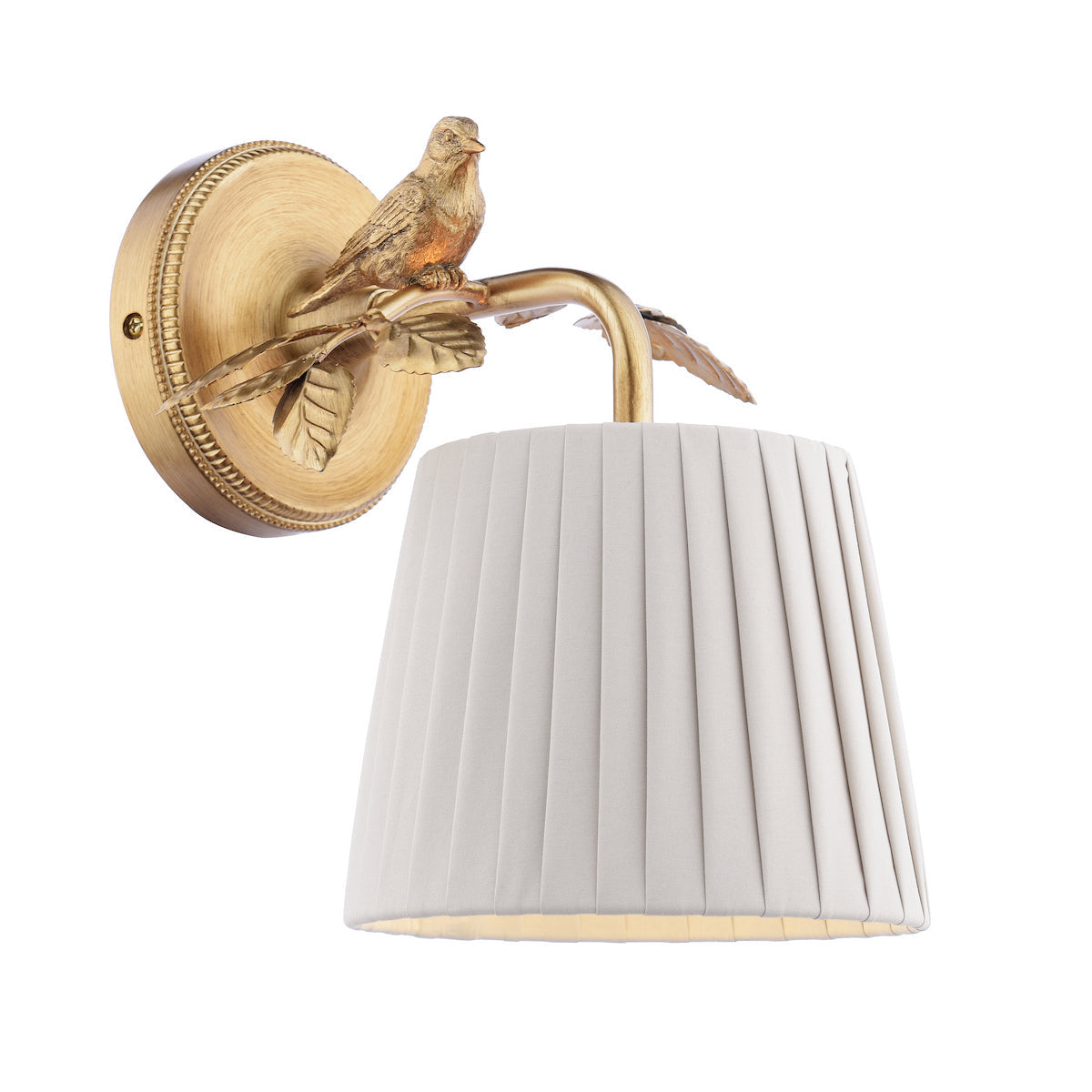 Applique Laura Ashley Egelton Ottone Antico Con Paralume
