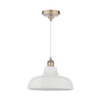 Laura Ashley Pendente Pussywillow Ceramica Bianca