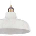 Laura Ashley Pendente Pussywillow Ceramica Bianca