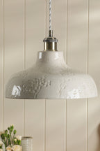 Laura Ashley Pendente Pussywillow Ceramica Bianca