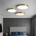 Lampada da soffitto LED rotonda con telaio in metallo