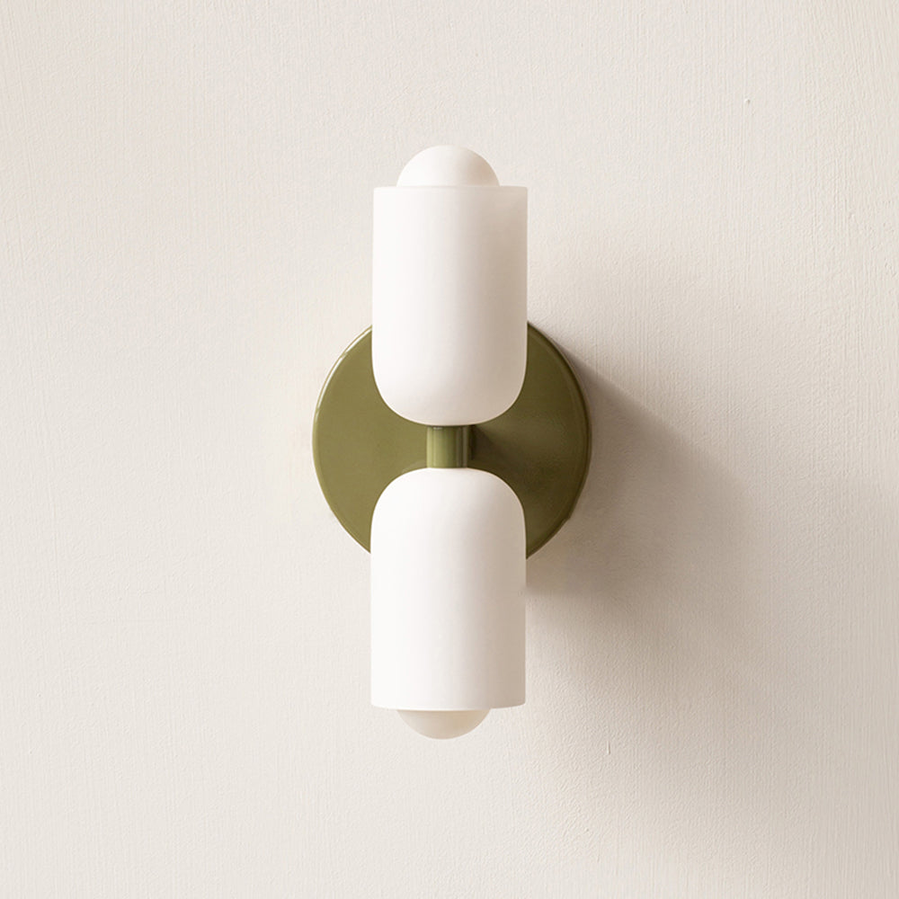 Lampada da parete moderna a LED Valentina Oro Nero per soggiorno e camera da letto