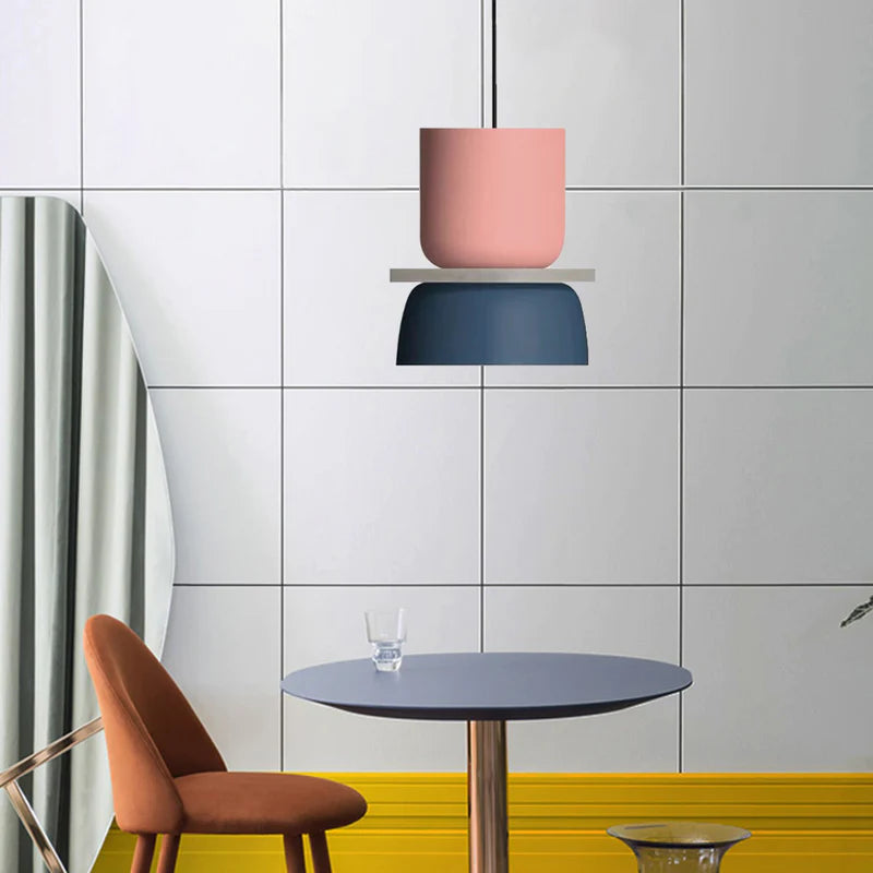 Lampada a Sospensione Jojo Colore a Contrasto