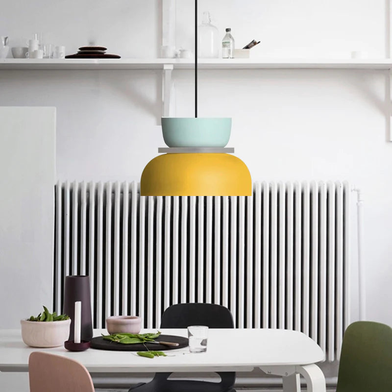 Lampada a Sospensione Jojo Colore a Contrasto